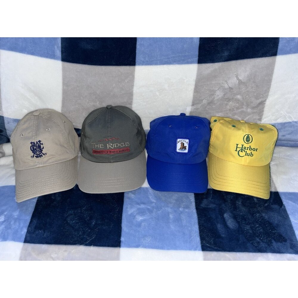 Assorted Golf Hats - Upper Montclair Country Club, Arcola Country Club, etc.
